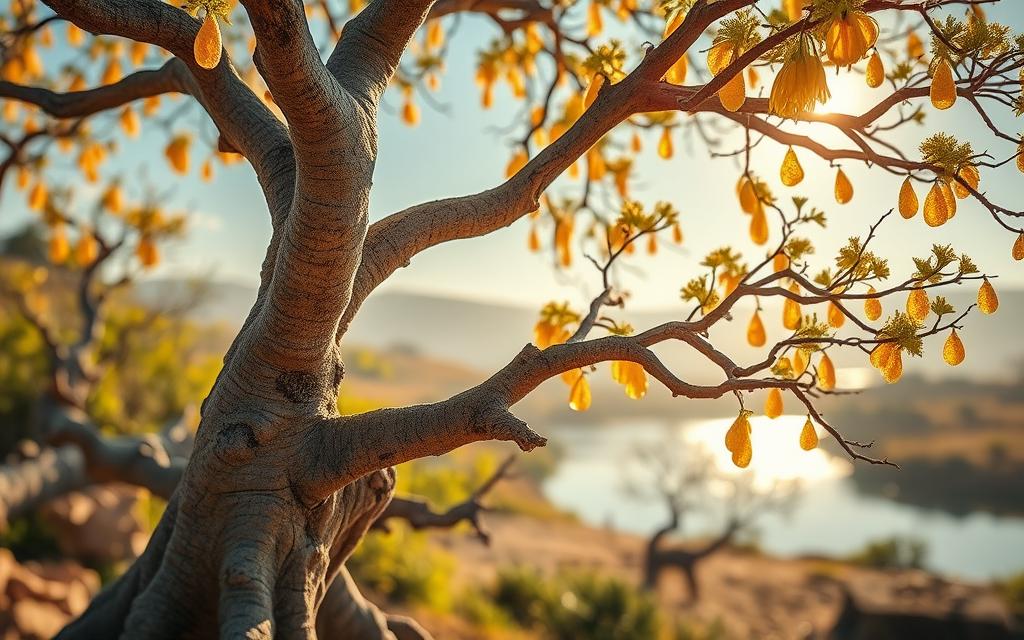 Boswellia tree and its historic healing properties