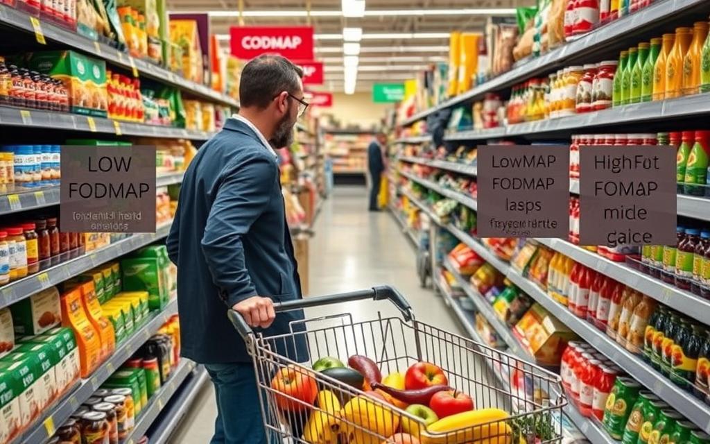 common challenges low FODMAP diet grocery shopping IBS