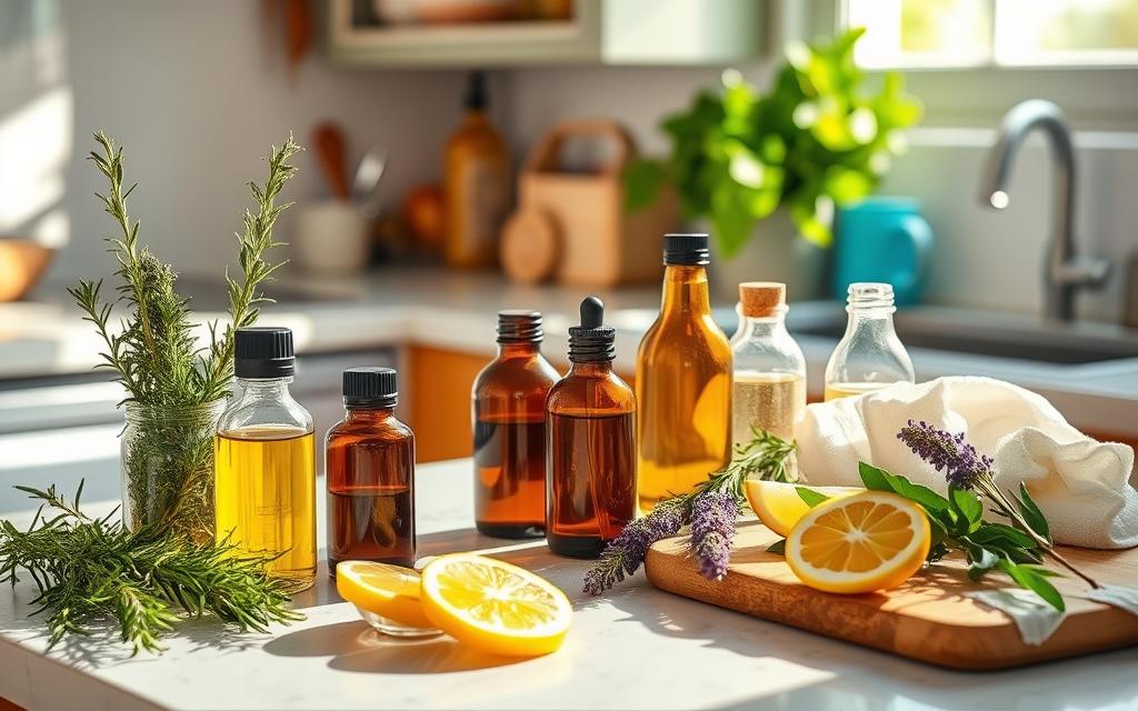 essential oils for household cleaning