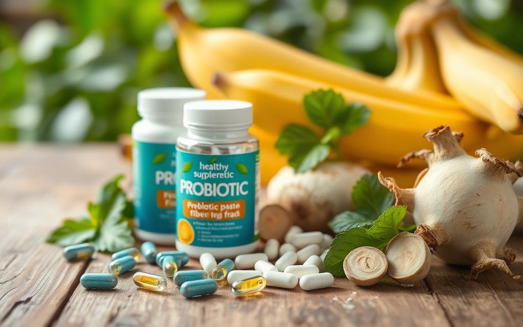 probiotic supplements and prebiotics